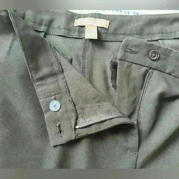 Chicos Black work Trousers size 2 short - Picture 4 of 8